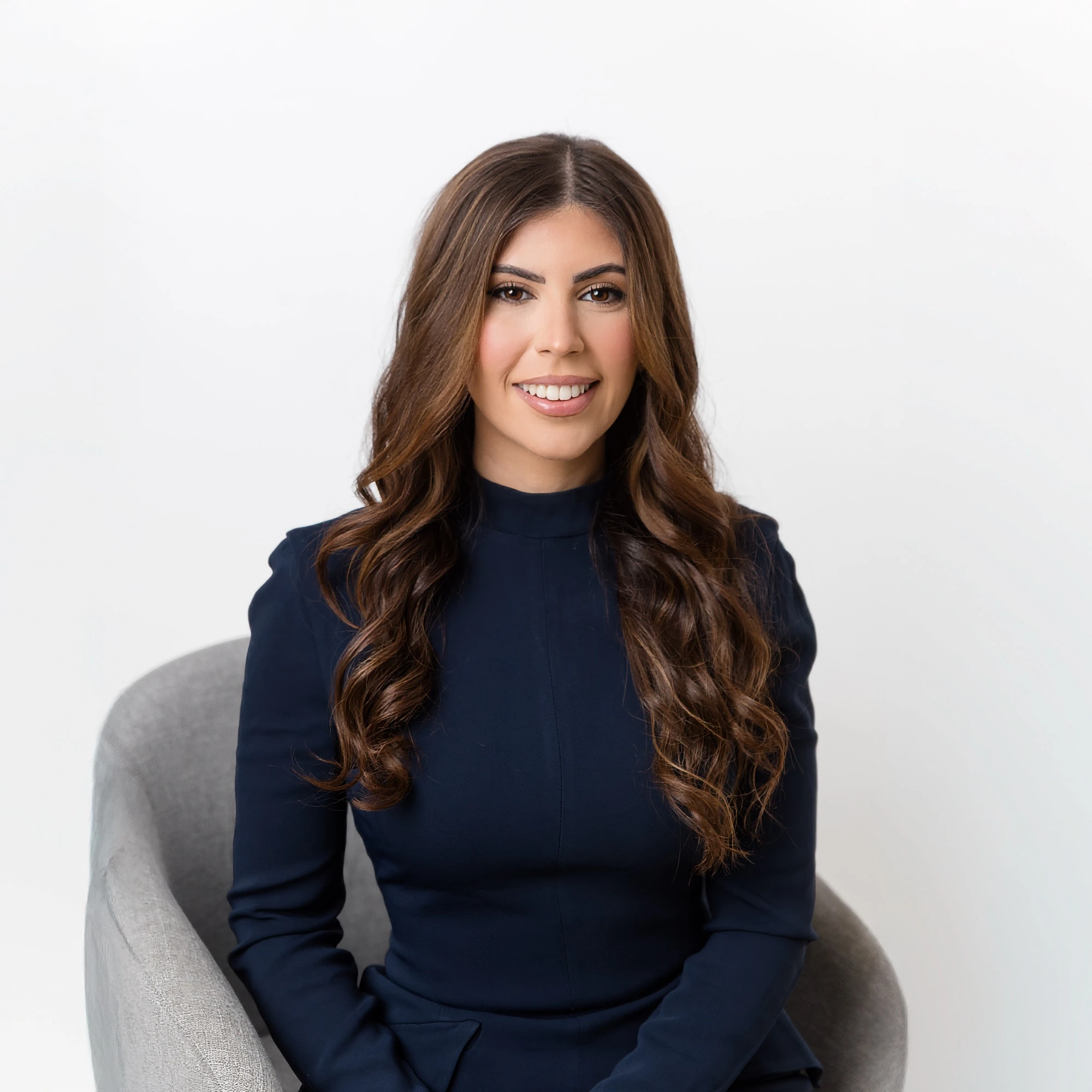 Corporate portrait, square crop