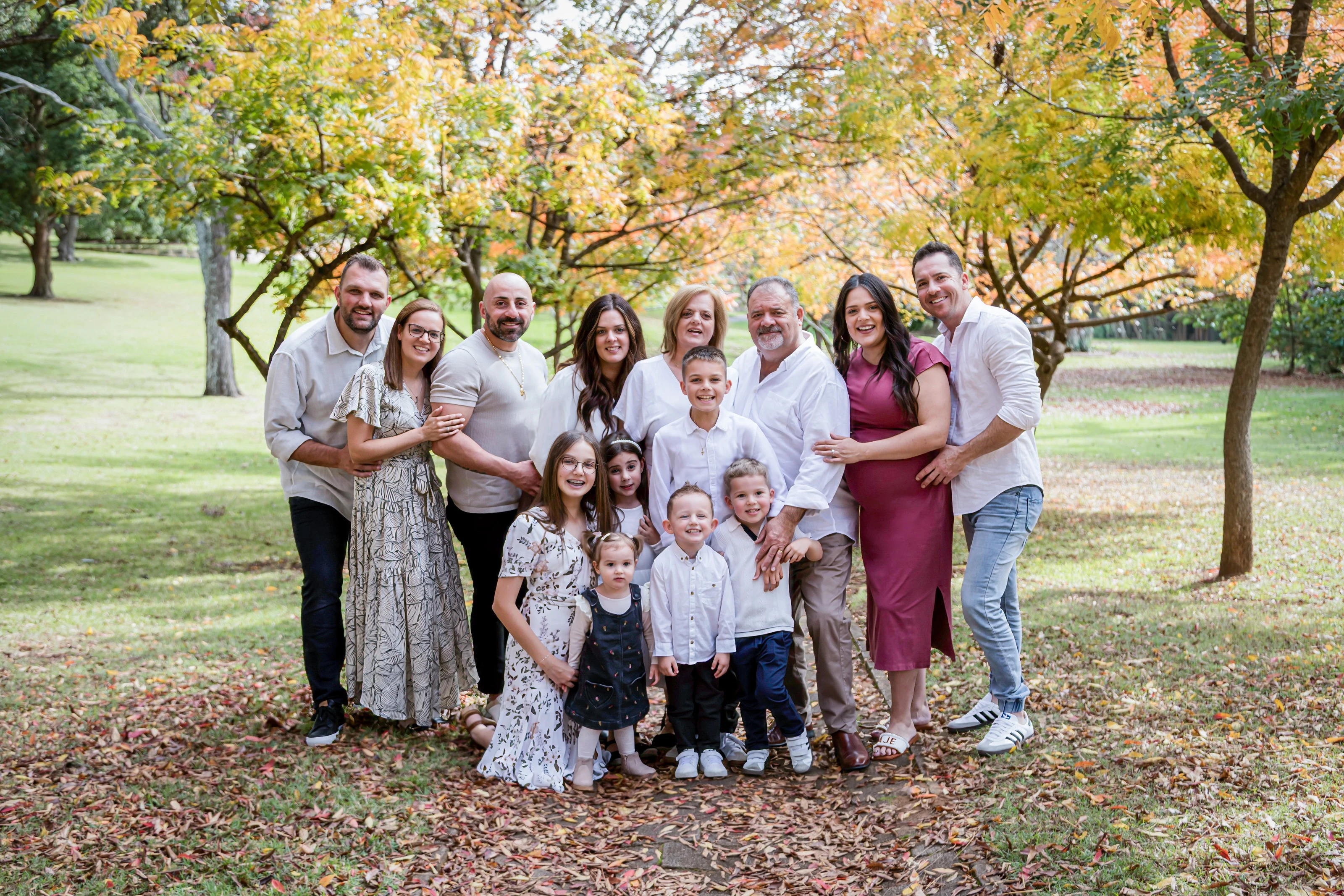 Extended Family Shoot in Gledswood Hills