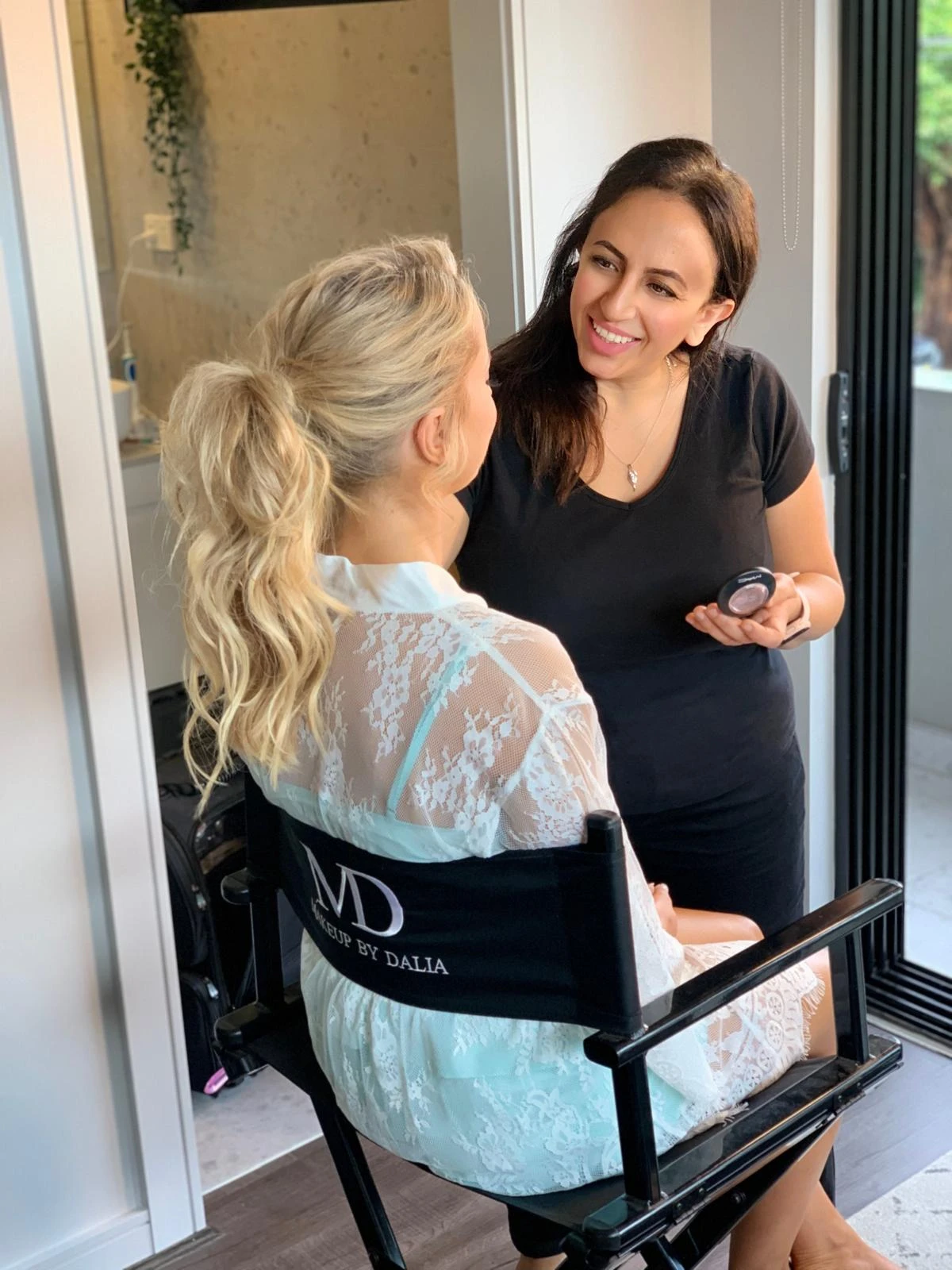 Hair & Makeup session sample