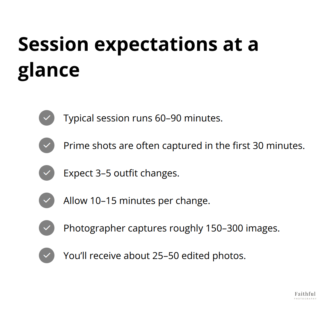 Quick checklist for studio maternity session flow and deliverables in Australia - pregnancy photography studio